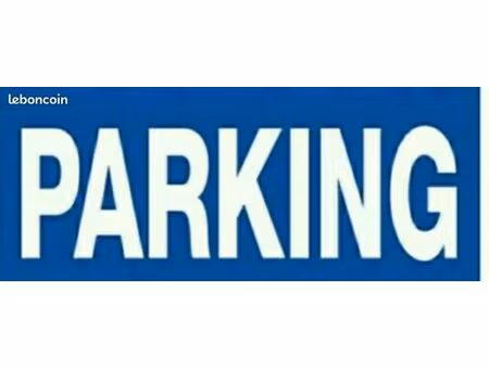 location 2 places de parking 2 x 18 m2