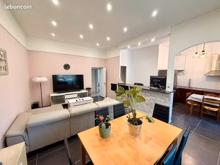 appartement 78 m² – f3 – sainte-marie – bien atypique avec double garage 35 m² + cave