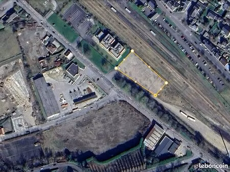 terrain nu 2690m²  centre flers  constructible avec permis