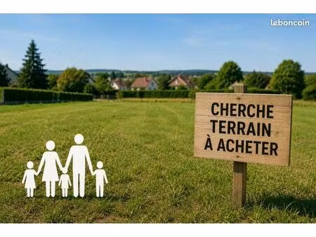 cherche terrain constructible -bas rhin