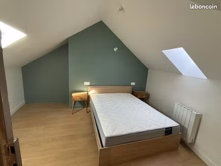 t2 meublé refait à neuf – 30 m² – maison en centre ville – tout équipé