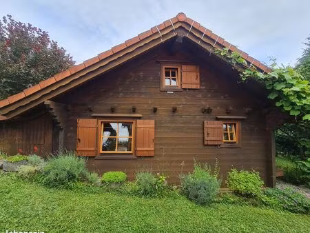 loue beau chalet au bord de l'étang de mittersheim (disponible de suite)