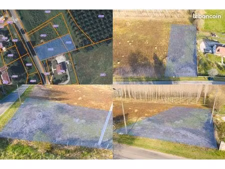terrain constructible 1 585 m² – artiguelouve