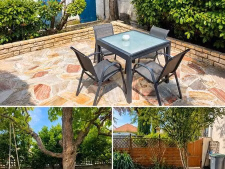 petite maison rénovée avec grand jardin