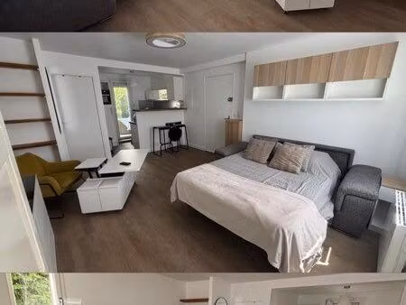 studio meublé 30m2 avec jardin + parking - chantilly