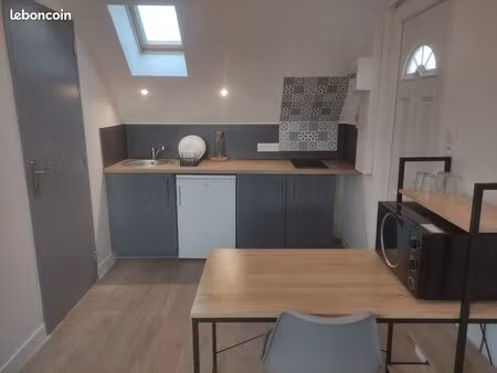 studio meublé indépendant chez l'habitant