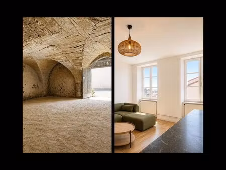 appartement + grand garage en centre-ville