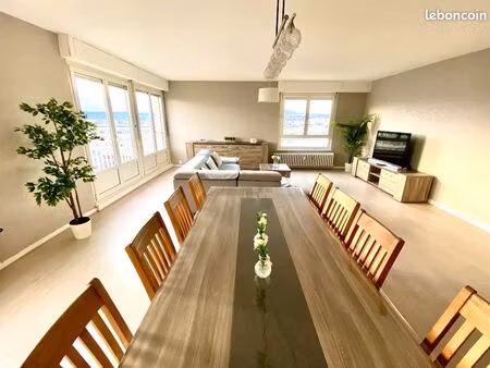 appartement meublé haut standing – 130 m² – 3 chambres – centre-ville thionville (place tu
