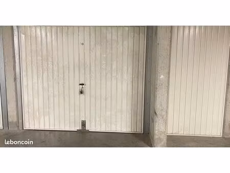 location garage souterrain