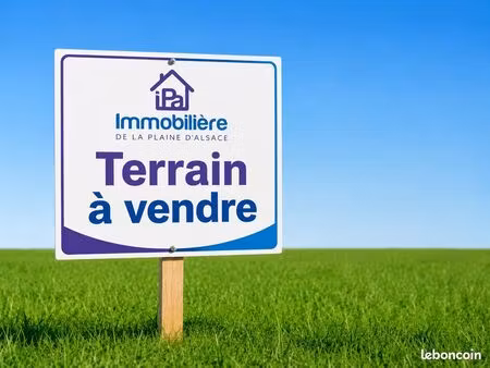 terrain 394 m² bantzenheim