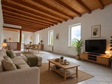 t3 112m² lumineux au calme – grand espace + jardin