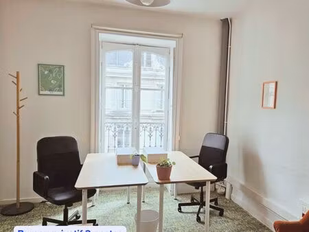 jolis bureaux meublés privatifs env. 12m² - hypercentre à 2 pas de l'erdre