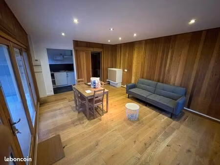 chalet indépendant avec jardin