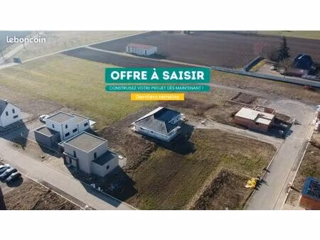 terrain 555 m² dessenheim