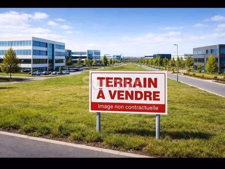 exclusivité – terrain constructible en zone artisanale