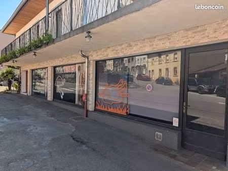 local commercial à louer – audun-le-tiche – rue passante avec parking réservé