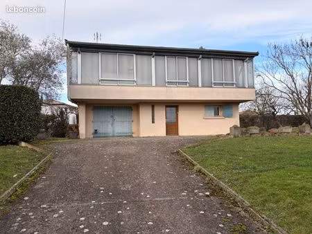 ? maison 89m2 garage + sous sol aménageable