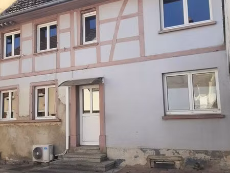 maison à rénover en plein cœur de riedisheim