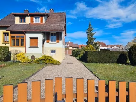 maison 68m2 sur 7 ares paysagers à wittelsheim