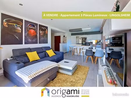 appartement 3 pièces 75 m²