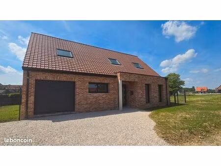 morbecque (59190) - maison semi plain pied - 121 m²