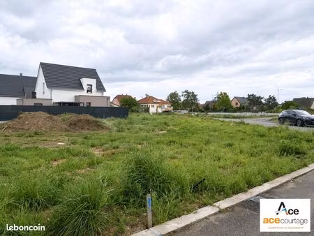 terrain 495 m² oberhergheim
