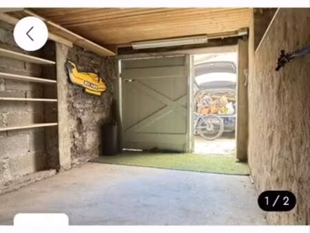 garage dans petite copropriété