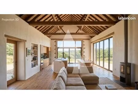 grange 3 pièces 200 m²