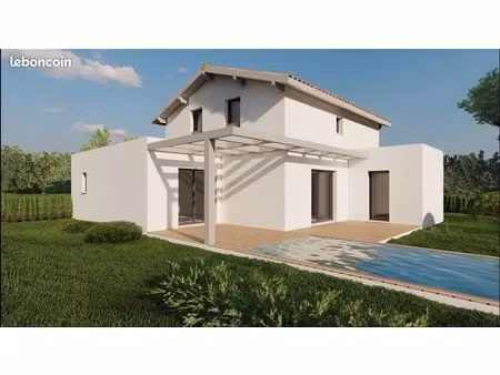 terrain viabilisé 515 m² – saint-jean-de-luz – construction 118 m² + piscine – côte basque