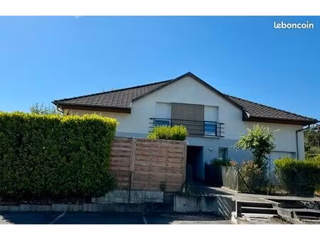 duplex lumineux avec jardin terrasse et garage à morschwiller le-bas