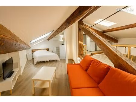 coup de cœur à lentilly centre : appartement de charme rénové