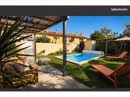maison 117m2 - 4 pièces - piscine