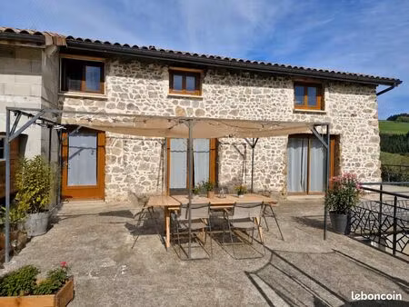 ? maison coup de cœur en pierre rénovée – 127 m² – terrasse & jardin de 650 m²