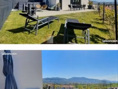 maison contemporaine avec vue magnifique