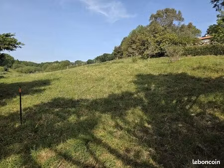 terrain constructible 925 m² urrugne socoa plage à pied