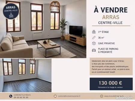 appartement t2 arras
