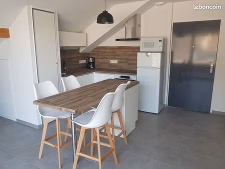 loue t2 bis avec garage sur saint alban leysse