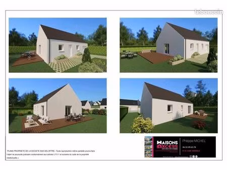 maison 4 pièces 70 m²
