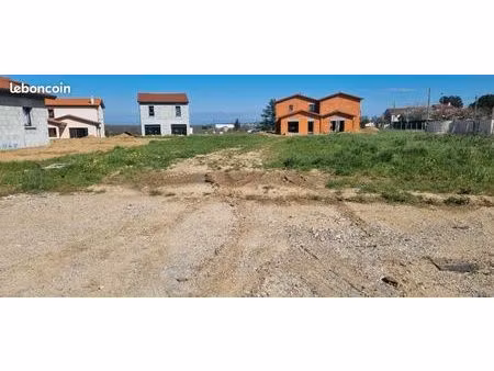 terrain 424 m² montanay