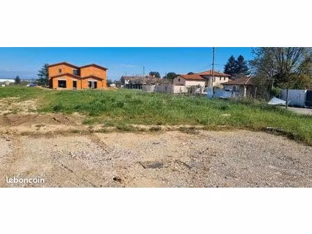 terrain 433 m² montanay
