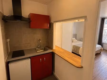 studio meublé – centre-ville autun – 30 m²