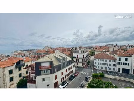 location étudiante 9 mois / perspective côte des basques