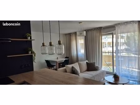 ​appartement t2 meublé avec balcon et garage – vétraz-monthoux (dpe c)