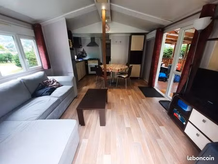 vente mobil-home 6 pers camping de samoens