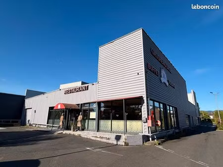 vend fond du restaurant 1000 m2 à aubiere-63170