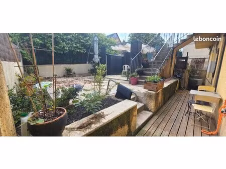 appartement rdc avec jardin