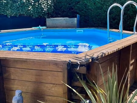 rare superbe t2 + rez-de-jardin 90 m2 dont 2 terrasses et piscine