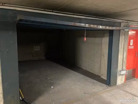 garage box fermé