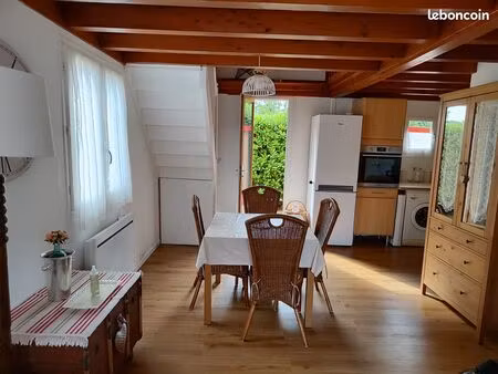 chalet de 70m2 au calme à 3min à pied du lac