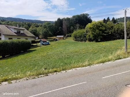 terrain constructible 888 m² habère-lullin